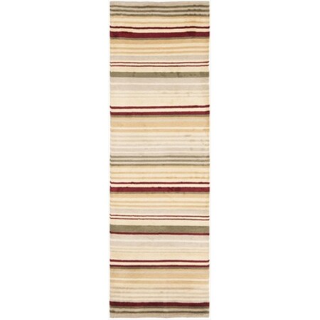 Safavieh 2 ft. 3 in. x 8 ft. Runner Contemporary Lexington Assorted Hand Knotted Rug LX122B-28